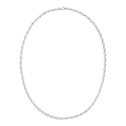 Georg Jensen Reflect Sterling Silver Chain Links 55cm Necklace 20001094