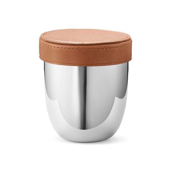 Georg Jensen Sky Stainless Steel Cup and Dice. 10019307.