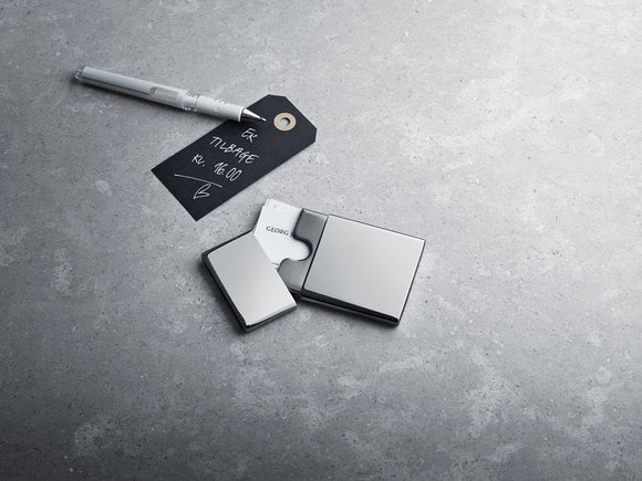 Georg Jensen To Go Stainless Steel Business Card Holder. 3586939._2