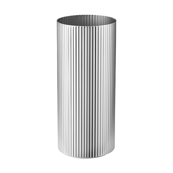 Georg Jensen Bernadotte Stainless Steel Medium Vase, 10014923.