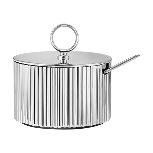 Georg Jensen Bernadotte Stainless Steel Sugar Bowl, 10014932.