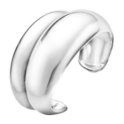 Georg Jensen Curve Sterling Silver Bangle 20000026