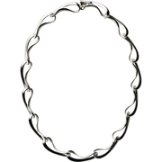 Georg Jensen Infinity Sterling Silver Necklace. 3532802.
