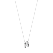 Georg Jensen Magic 18ct White Gold 0.19ct Diamond Charm Necklace, 10015100.