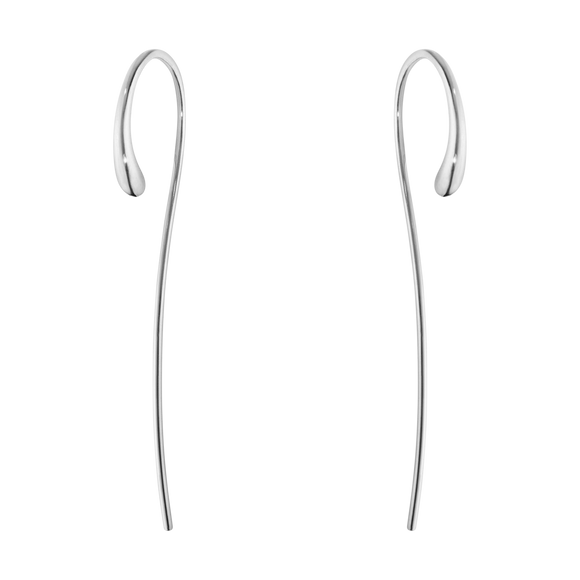 Georg Jensen Mercy Sterling Silver Drop Earrings, 10015599.