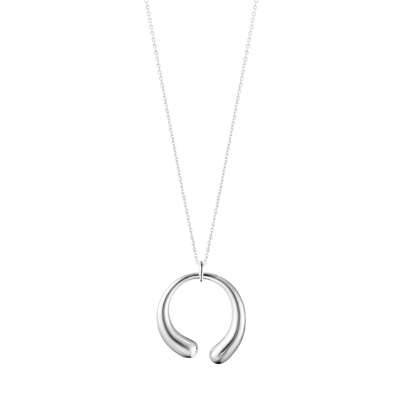 Georg Jensen Mercy Sterling Silver Large Necklace, 10015343.