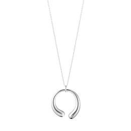 Georg Jensen Mercy Sterling Silver Large Necklace, 10015343.