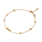Georg Jensen Moonlight Grapes 18ct Rose Gold Beaded Bracelet, 10013673.