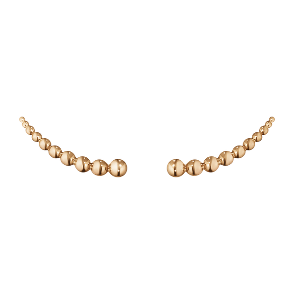 Georg Jensen Moonlight Grapes Rose Gold Ear Cuff Earrings, 3518468.