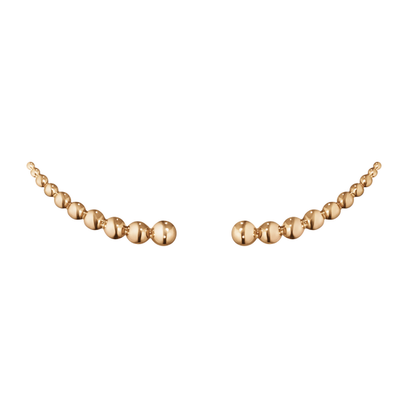 Georg Jensen Moonlight Grapes Rose Gold Ear Cuff Earrings, 3518468.