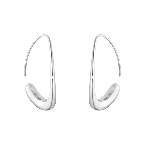 Georg Jensen Offspring Sterling Silver Earhoops, 10016947.