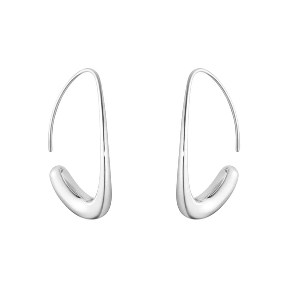 Georg Jensen Offspring Sterling Silver Earhoops, 10016947.