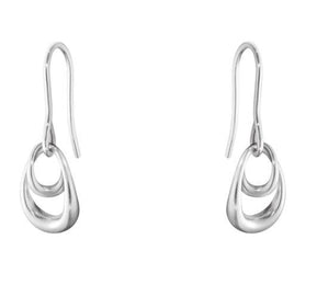Georg Jensen Offspring Sterling Silver Hook Earrings 10012312