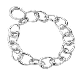 Georg Jensen Offspring Sterling Silver Link Bracelet 20000126
