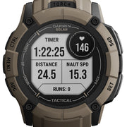 Garmin Watch Instinct 2X Solar Tactical Edition Coyote Tan