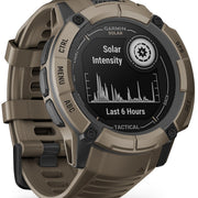 Garmin Watch Instinct 2X Solar Tactical Edition Coyote Tan