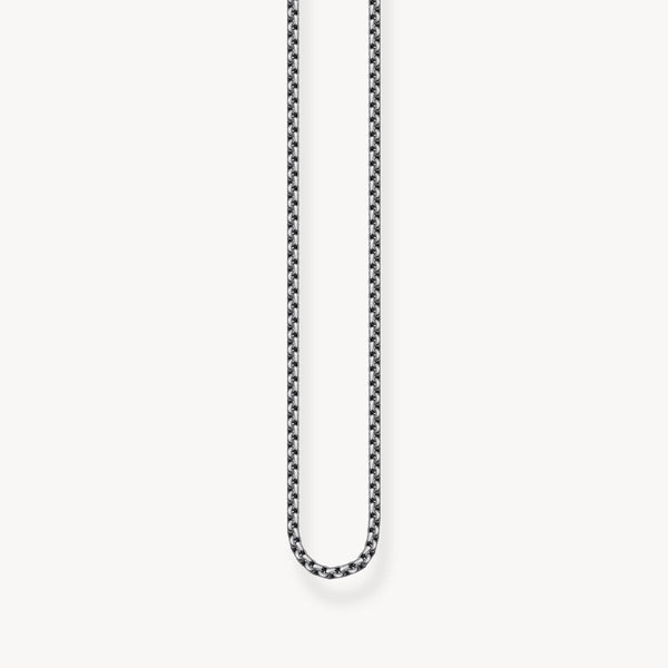Thomas Sabo Venezia Oxidised Silver Round Chain D
