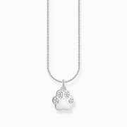 Thomas Sabo Sterling Silver Paw Necklace