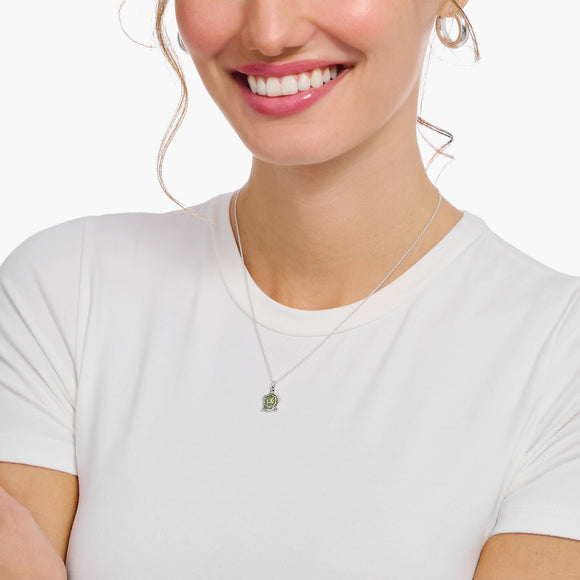 Thomas Sabo Sterling Silver Turtle Enamel Necklace