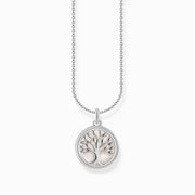 Thomas Sabo Sterling Silver Tree of Love Enamel Necklace