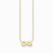 Thomas Sabo Gold Plated Sterling Silver Infinity Necklace