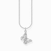 Thomas Sabo Sterling Silver Butterfly Necklace