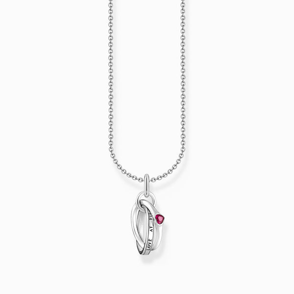Thomas Sabo Sterling Silver Together Necklace