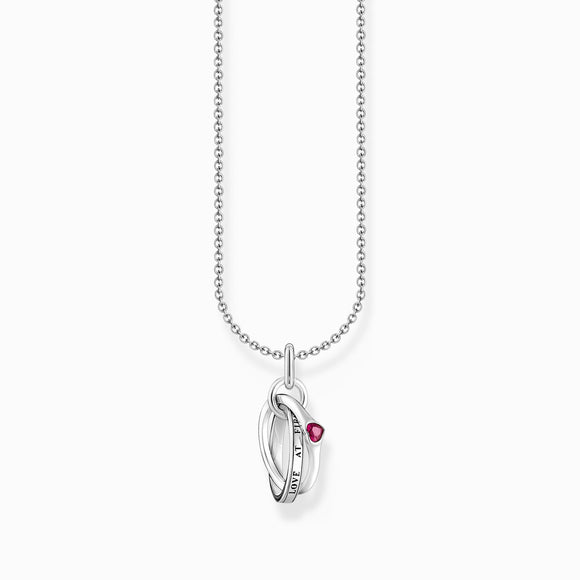 Thomas Sabo Sterling Silver Together Necklace