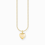 Thomas Sabo Gold Plated Sterling Silver Heart Necklace