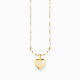 Thomas Sabo Gold Plated Sterling Silver Heart Necklace