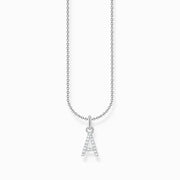 Thomas Sabo Sterling Silver Letter A Necklace