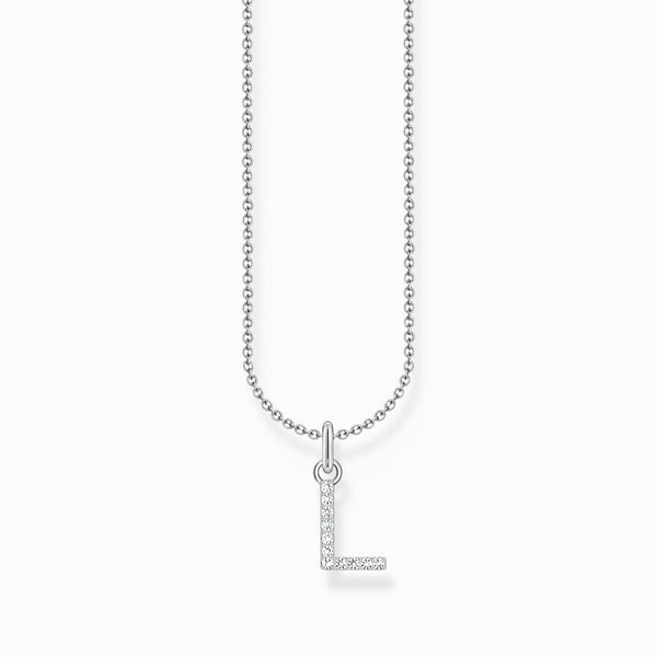 Thomas Sabo Sterling Silver Letter L Necklace