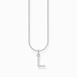 Thomas Sabo Sterling Silver Letter L Necklace