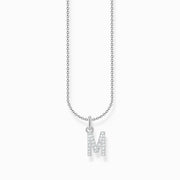 Thomas Sabo Sterling Silver Letter M Necklace