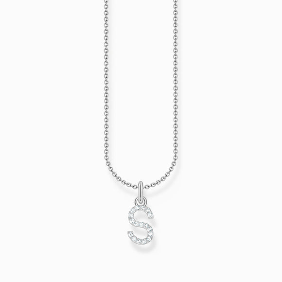 Thomas Sabo Sterling Silver Letter S Necklace