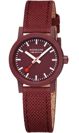 Mondaine Watch Essence Dark Cherry Textile MS1.32130.LC