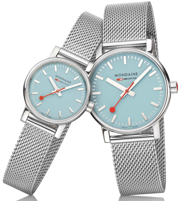 Mondaine Evo2 Dusk 26mm Blue Watch