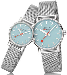 Mondaine Evo2 Dusk 35mm Blue Watch