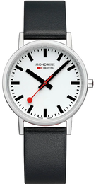 Mondaine Classic Vegan Grape Leather Watch