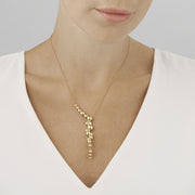 Georg Jensen Moonlight Grapes 18ct Yellow Gold Diamond Necklace with Pendant