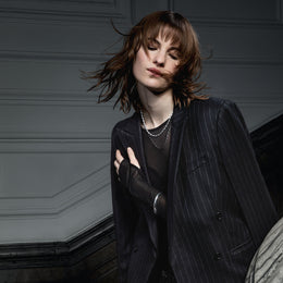 Georg Jensen Reflect Sterling Silver Chain Links 45cm Necklace