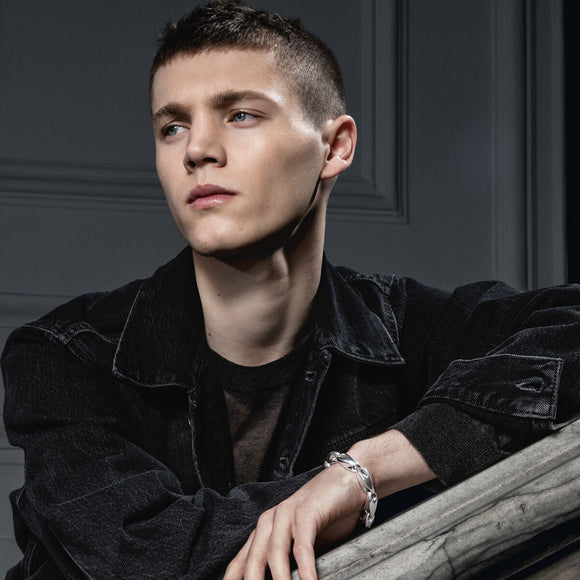 Georg Jensen Reflect Sterling Silver Links Bracelet