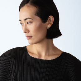 Georg Jensen Mercy 18ct Yellow Gold Single Ear Cuff Earring