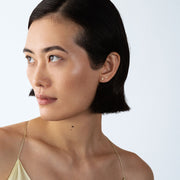 Georg Jensen Mercy 18ct Yellow Gold 0.10ct Diamond Stud Earrings