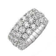 Picchiotti Xpandable 18ct White Gold 8.80ct Diamond Eternity Ring, RE56.