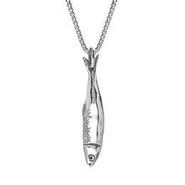 Sterling Silver Emma Stothard Silver Darling Medium Single Pendant, P3589.