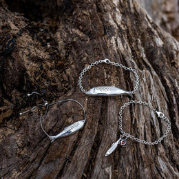 Sterling Silver Emma Stothard Silver Darling Petite Chain Link Bracelet, B1205.