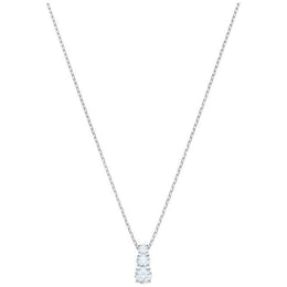 Swarovski Attract Trilogy White Crystal Necklace 5414970