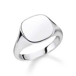 Thomas Sabo Rebel At Heart Sterling Silver Classic Signet Ring TR2248-001-21