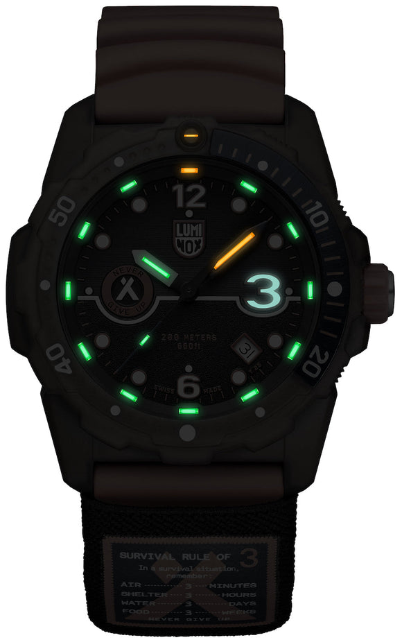 Luminox Bear Grylls Survival Rule Of 3 ECO 3720 Series Watch